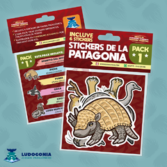 Stickers de la Patagonia (PACK 1) *NOVEDAD*