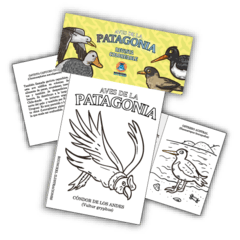 Mini-Revista Coloreable "Aves Patagónicas"