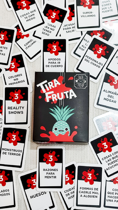 Tira Fruta - Juego de Cartas - tienda online