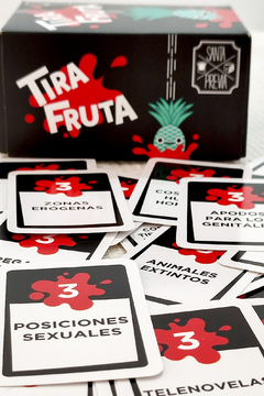 Tira Fruta - Juego de Cartas - Ludogonia Juegos Patagónicos