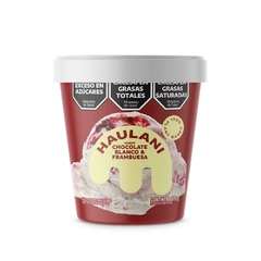 HAULANI - HELADO VEGANO CHOCOLATE BLANCO Y FRAMBUESA (370G)