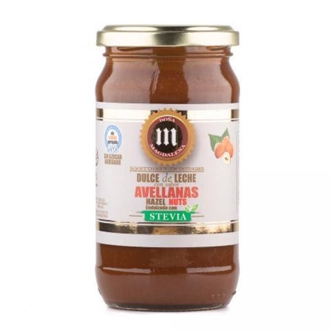 DOÑA MAGDALENA - DULCE DE LECHE SABOR AVELLANAS CON STEVIA 400g