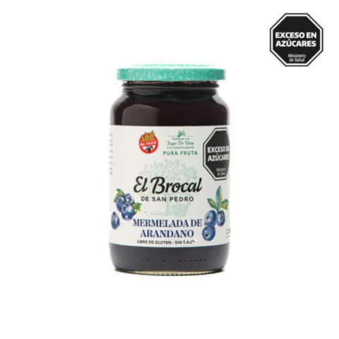 EL BROCAL - MERMELADA DE ARÁNDANO LIGHT 400 GR