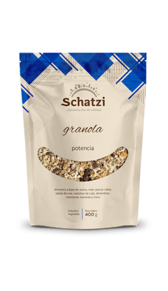 GRANOLA POTENCIA - SCHATZI (400g)