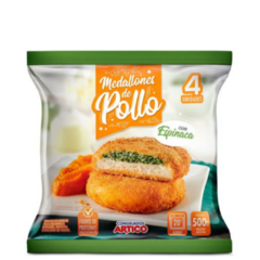 ARTICO - MEDALLÓN DE POLLO CON ESPINACA (500g)