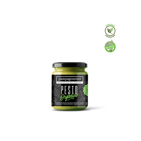 PAMPA GOURMET - PESTO ORGÁNICO 170GR