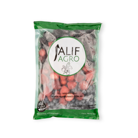 MIX TUCUMANO DE FRUTOS ROJOS IQF (1KG) (arándanos, moras y frutillas)