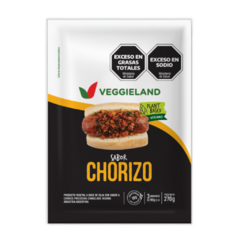 CHORIZO VEGANO - VEGGIELAND (3u)