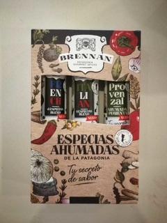 CAJA #4 de especias: Italian Blend, Provenzal y French Blend - BRENNAN