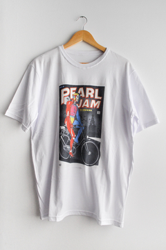 Remera Pearl Jam (Blanca)