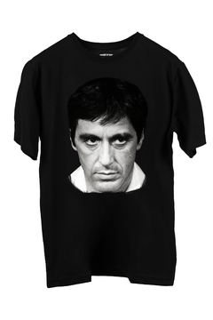 Remera Al Pacino Face (Nevada,Negra o Blanca) - comprar online