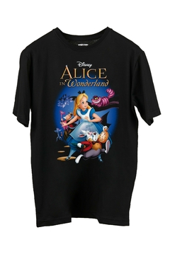 Remera Alice in Wonderland (Nevada o Negra) - comprar online