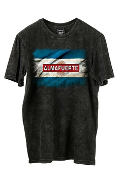 Remera Almafuerte (Nevada,Negra o Blanca)