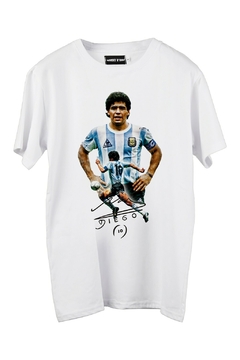 Remera Maradona (Blanca) - comprar online