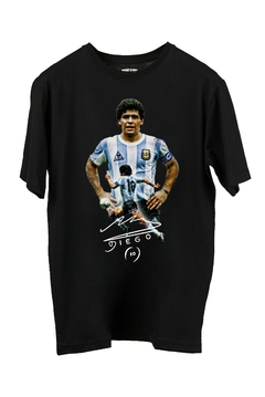 Remera Maradona (Nevada,Negra o Blanca) en internet
