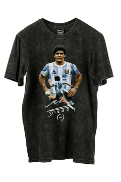 Remera Maradona (Nevada,Negra o Blanca)