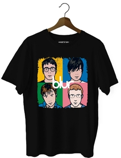 Remera Blur - Cuadros (Nevada, Negra o Blanca) en internet