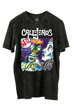 Remera Callejeros - SED (Nevada,Negra o Blanca)