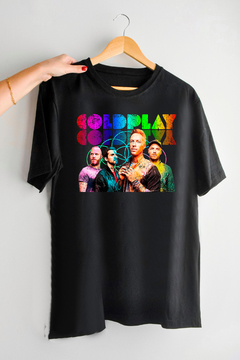 Remera Coldplay (Nevada o Negra) - comprar online