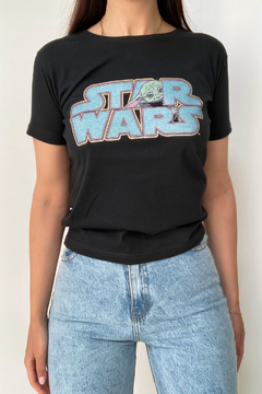 Remera Stars Wars (Negra) - comprar online