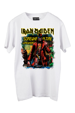 Remera Iron Maiden - Somewhere in Time 2 (Nevada, Negra o Blanca) en internet
