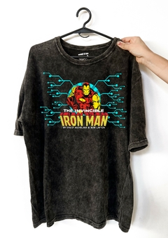 Remera Iron Man - The invincible (Nevada, Negra o Blanca)
