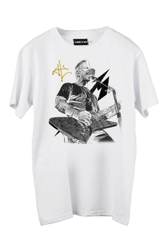 Remera Metallica - James Hetfield (Nevada, Negra o Blanca) - comprar online