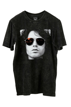 Remera Jim Morrison Face (Nevada o Negra)