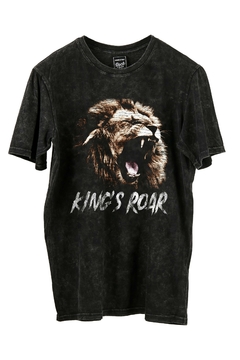 Remera Leon - King's Roar (Nevada o Negra )
