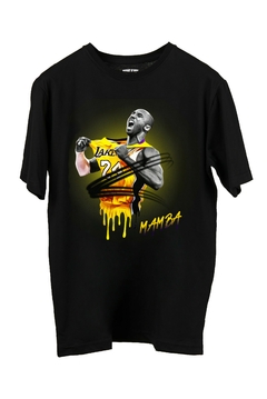 Remera Kobe Bryant Nevada o Negra Whisky N Dust