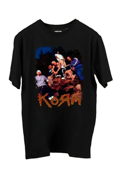 Remera Korn Banda (Nevada,Negra o Blanca) - comprar online