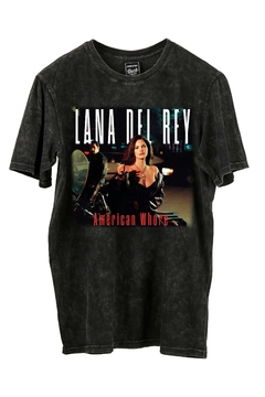 Remera Lana Del Rey - American Whore (Nevada o Negra)