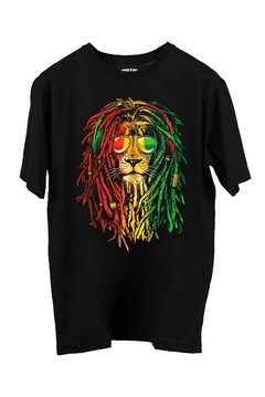 Remera Leon Reggae (Nevada, Negra o Blanca) - comprar online