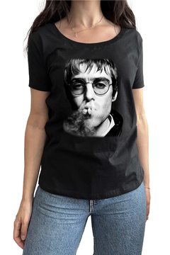 Remera Liam Gallagher Face (Mujer) - comprar online