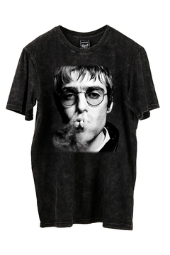 Remera Oasis - Liam Gallagher Face (Nevada o Negra) en internet