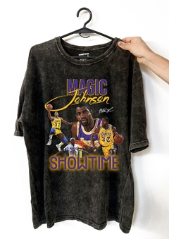 Remera Magic Johnson (Nevada, Negra o Blanca)