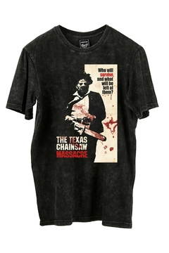 Remera The Texas Chain Saw Massacre (Nevada o Negra)