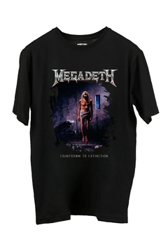 Remera Megadeth - Countdown to Extinction (Nevada o Negra ) - comprar online