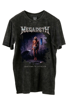 Remera Megadeth - Countdown to Extinction (Nevada o Negra )