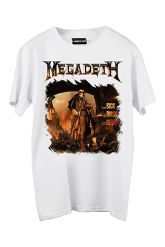 Remera Megadeth - The Sick, the Dying... and the Dead! (Nevada,Negra o Blanca) - comprar online
