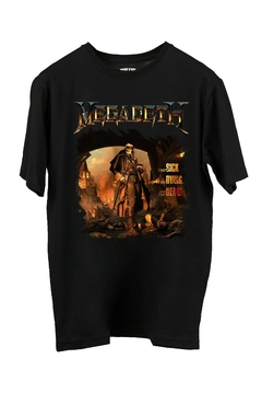 Remera Megadeth - The Sick, the Dying... and the Dead! (Nevada,Negra o Blanca) en internet