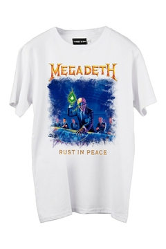 Remera Megadeth - Rust In Peace 2 (Nevada,Negra o Blanca) - comprar online