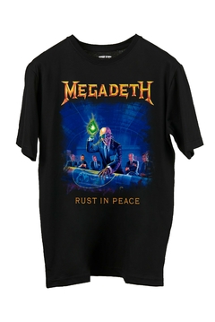 Remera Megadeth - Rust In Peace 2 (Nevada,Negra o Blanca) en internet