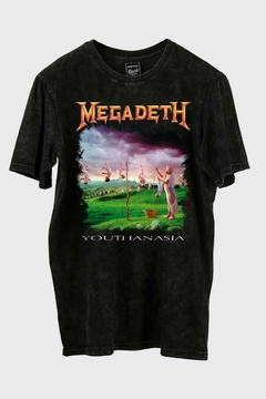 Remera Megadeth - Youthanasia (Nevada,Negra o Blanca)