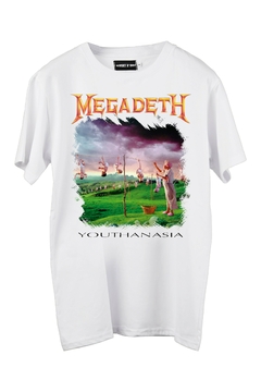 Remera Megadeth - Youthanasia (Nevada,Negra o Blanca) en internet
