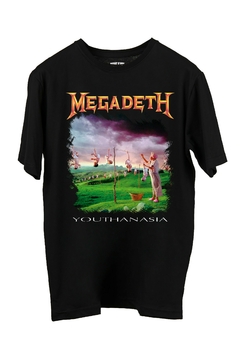 Remera Megadeth - Youthanasia (Nevada,Negra o Blanca) - comprar online