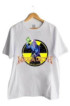 Remera Megadeth - Rust in Peace (Nevada,Negra o Blanca) - comprar online