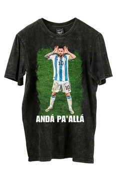 Remera Messi - Anda pa alla (Nevada o Negra )