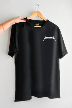 Remera Metallica Logo (Nevada o Negra) - comprar online