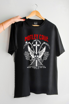 Remera Motley Crue (Nevada, Negra o Blanca) - comprar online